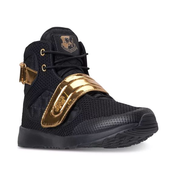 VLADO Men's Atlas 3 High-Top Casual Sneakers Modern Black & Gold SZ 7.5: NWOT - Picture 3 of 14